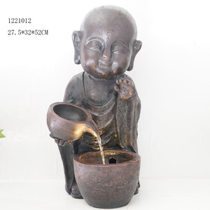 Resin Outdoor Angel <strong>Fountain</strong>; <strong>Cherub</strong> Water <strong>Fountains</strong> Outdoor; Water <strong>Fountains</strong> Outdoor Garden Decoration Gifts and Crafts - Product Image 6