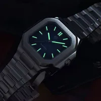 PAGANI DESIGN Jam Tangan Quartz Pria Mewah 37mm dengan Kristal Safir, Tali Baja Tahan Karat, Tahan Air & Kronograf