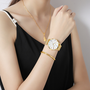 Montres pour femmes de haute qualité, en acier inoxydable, étanches, conçues par HANNAH MARTIN Watch Factory, montres minimalistes pour femmes - Product Image 2