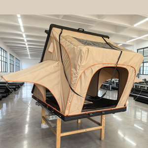 Tente de toit de voiture type extensible, double couche, une chambre, trois saisons, 2000-3000 mm, en polyester Oxford imperméable - Product Image 2