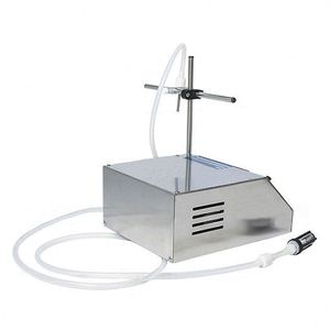 เครื่องบรรจุแบบปั๊มเพอริสตัลติกหัวเดียวขนาดเล็กสำหรับเครื่องดื่ม น้ำผลไม้ น้ำมันหอมระเหย เหล้า น้ำยาบ้วนปาก นม เครื่องปรุงรส น้ำมันปลา - Product Image 5