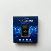 IFA02 WiFi6 AX1800 5G 2.4G, Adaptador WiFi 2 en 1 con Bluetooth 5.4 para Exteriores, Tarjeta de Red para Computadora Portátil, Sin Necesidad de Controladores