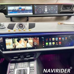 Radio Android Auto de Doble Pantalla para Porsche Macan 2014-2017, Estéreo, GPS, Navegación, Reproductor Multimedia de Video, Unidad Principal, Carplay, 256GB - Product Image 1