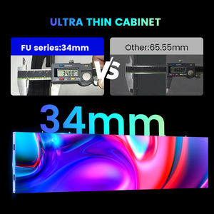 Écran LED intérieur haute résolution 8K à petit pas de pixel P2.5/P3.91, panneau ultra-fin, affichage numérique pour publicité murale - Product Image 2