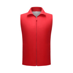 2022 New <b>Cardigan</b> <b>Sleeveless</b> Top Volunteer Advertising Logo Custom Composite Single-Layer Vest - Product Image 3