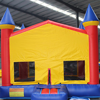 Château Gonflable Géant de Dessin Animé pour Intérieur et Extérieur, Pas Cher, Vente en Gros, Piscine à Balles, Jeux de Carnaval pour Enfants, Installation Facile, Garantie 2 Ans