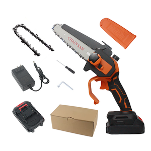 Offre Spéciale – Tronçonneuse Électrique Sans Fil Industrielle OEM DIY 6 Pouces 500W Alimentée par Batterie Lithium pour la Coupe du Bois, Orange, Garantie 1 An - Product Image 2