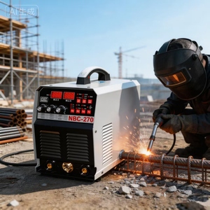 <span class=keywords><strong>Soldadora</strong></span> <span class=keywords><strong>Inverter</strong></span> NBC-270 de 270A, Multiproceso MIG/TIG/Stick, Certificación CE/ISO, Ideal para Soldadura Industrial de Metales - Product Image 3