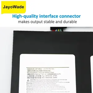 Usine AP16B4J batterie d'ordinateur portable pour <span class=keywords><strong>Acer</strong></span> <span class=keywords><strong>Aspire</strong></span> Switch Alpha 12 SA5-271 tablette <span class=keywords><strong>PC</strong></span> 7.6V 37WH AP16B4J Batteries pour ordinateur portable - Product Image 4