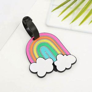 ป้ายติดกระเป๋าเดินทางแบบยางพีวีซีเนื้อนุ่ม หลายสี ลายหลากหลาย ราคาโรงงาน - Product Image 2