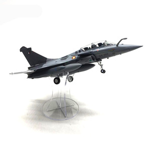 Modèle d'avion de chasse Rafale B à deux places de l'armée de l'air du Qatar à l'échelle 1/72, camouflage, modèle d'avion en métal moulé sous pression, avion <span class=keywords><strong>militaire</strong></span> moderne pour collection - Product Image 2