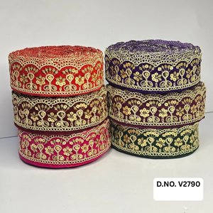 ผ้าลูกไม้ปัก100% ผ้าฝ้ายสำหรับรองเท้าและกระเป๋าสุดหรูสง่างามเหนือกาลเวลา - Product Image 3