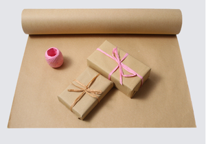 QIYIN Lebensmittelgeeignetes braunes Kraftpapier aus Frischfaserzellstoff für Lebensmittelverpackungen, Papiertütenherstellung, kundenspezifische Spezifikationen - Product Image 5