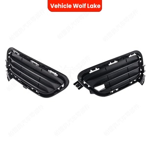 Encadrements de phares antibrouillard pour BMW X3 F25 2010-2017, garniture de calandre de pare-chocs avant à clipser en ABS - Product Image 3