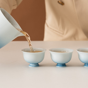<span class=keywords><strong>Tasse</strong></span> <span class=keywords><strong>à</strong></span> <span class=keywords><strong>thé</strong></span> Kung Fu <span class=keywords><strong>en</strong></span> <span class=keywords><strong>porcelaine</strong></span> sans réapprovisionnement, <span class=keywords><strong>tasse</strong></span> <span class=keywords><strong>à</strong></span> dégustation individuelle, maître de la fragrance, kaolin de Dehua, <span class=keywords><strong>tasse</strong></span> d'invité, design moderne et simple - Product Image 4