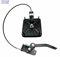 WH-1005 Plaque pivotante robuste à 180 degrés pour accoudoir de canapé, mécanisme convertible accoudoir-siège à dégagement par pédale, quincaillerie pour meubles