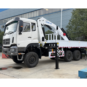 <span class=keywords><strong>Camion</strong></span> <span class=keywords><strong>grue</strong></span> Dongfeng <span class=keywords><strong>6X2</strong></span> avec châssis à 6 roues motrices et <span class=keywords><strong>grue</strong></span> à bras pliable de 5 tonnes - Product Image 4