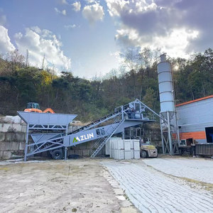 สายการผลิตโรงงานผสมคอนกรีตไฟฟ้าควบคุมด้วย PLC แบบกำหนดเองพิเศษ 60 ตัน สำหรับส่งออก - Product Image 4