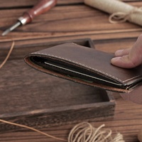 Portefeuilles Minces en Similicuir PU à Graver au Laser, Vente en Gros, Portefeuilles Bifold Laserables pour Hommes