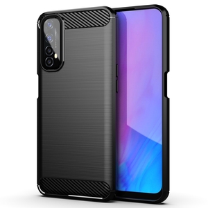 เคสฝาหลัง TPU นิ่มกันกระแทก,เคสคาร์บอนไฟเบอร์สำหรับ OPPO <span class=keywords><strong>Realme</strong></span> 7 <span class=keywords><strong>Narzo</strong></span> <span class=keywords><strong>20</strong></span> <span class=keywords><strong>Pro</strong></span> - Product Image 6