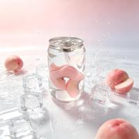 Jouet promotionnel anti-stress en forme de fraise, jouet compressible à rebond lent, simulation de canette de Coca-Cola, jouet sensoriel pour soulager l'anxiété