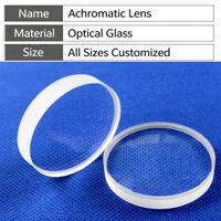 Lentille convexe achromatique double fusion OEM Rehoboth pour télescope/oculaire d'appareil photo, verre optique sur mesure avec garantie d'un an