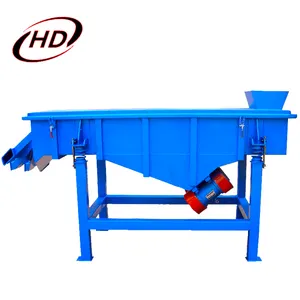 Topsoil screener/रैखिक थरथानेवाला विभाजक/बजरी vibro स्क्रीनिंग मशीन