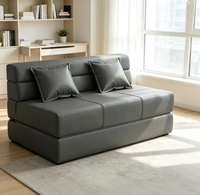 Multifunktionales Tatami-Sofabett Faltbares Bodensofa 72 100 120 150 180cm Maßgefertigter Stoff Komprimierter Versand VLranlife