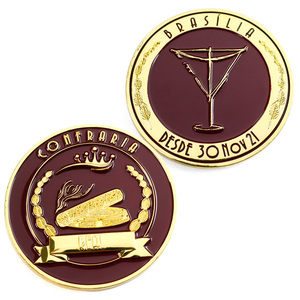 OEM Factory Custom Logo Werbe Single Mould Messing Ancient Roman Personal isierte Münze zum Verkauf - Product Image 5