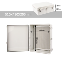 Boîte de jonction étanche B&J de haute qualité IP67 en ABS/PC avec certification CE, porte transparente, 500x400x200