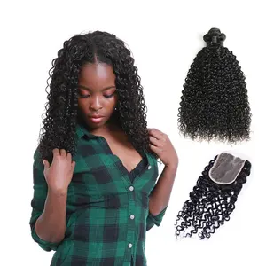 Brazilian Hair Bundles Cheap Kinky Curly 8 Inch to 40 Inch Lishui Ruolanni Hair Products Co. Ltd Kinky Curly Natural Black