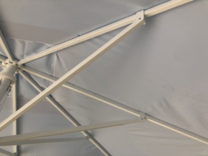 <span class=keywords><strong>Parapluie</strong></span> de jardin <span class=keywords><strong>carré</strong></span> personnalisé, grand format, pour patio en plein air, avec supports - Product Image 5