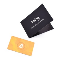 Carpeta de Papel Recubierto de Lujo Desechable Personalizada para Tarjetas de Hotel, Sobres para Tarjetas de Habitación, Embalaje para Tarjetas de Crédito, Fundas para Tarjetas de Regalo