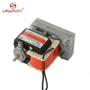 A bassa Velocità AC Ombreggiato Pole Gear Motor per la Griglia o in Forno