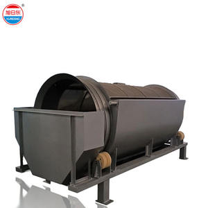 Separador líquido sólido clarificador de agua tambor rotatorio microfiltro microfiltración para tratamiento de aguas residuales - Product Image 5