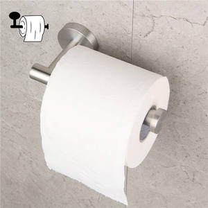 Porte-serviettes en acier inoxydable argenté au design moderne Ensemble d'accessoires <span class=keywords><strong>de</strong></span> <span class=keywords><strong>salle</strong></span> <span class=keywords><strong>de</strong></span> <span class=keywords><strong>bain</strong></span> 3 pièces Matériel d'application d'hôtel mural - Product Image 5