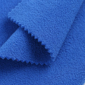 Tela de poliéster 100% personalizada, tejido de piel de oso de peluche tejido de terciopelo elástico de Sherpa para zapatilla de felpa de Animal - Product Image 3