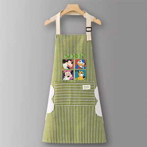 Tablier de <span class=keywords><strong>cuisine</strong></span> personnalisé pour femme, à manches longues, en coton, avec motif dessin animé/<span class=keywords><strong>anime</strong></span>, résistant à l'eau et aux produits chimiques - Product Image 6