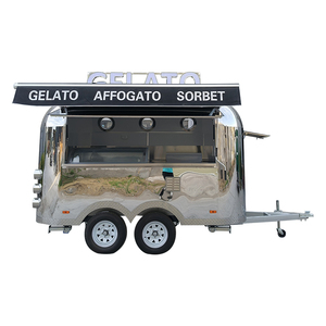 Camion de nourriture mobile d'occasion entièrement équipé, nouvelle remorque de nourriture en acier inoxydable - Product Image 3