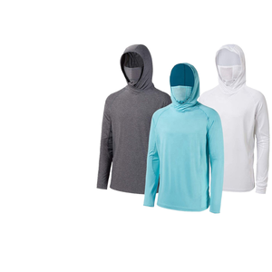 Sudadera de Pesca Samurai <span class=keywords><strong>Pro</strong></span>-Series con Máscara <span class=keywords><strong>Facial</strong></span> Integrada, Protección Solar UPF 50+, Camiseta de Pesca Técnica de Secado Rápido - Product Image 2