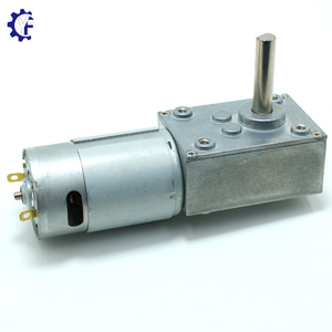 Yifeng 12v/24v גבוה מומנט 80 ק "ג תולעת הילוך מפחית מוברש מנוע 555 58 * 40mm עצמית נעילה קבועה מגנט - Product Image 3