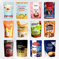 Sachet Doypack Personnalisé Imprimé Anti-Humidité avec Fermeture Éclair, Petit Format 3.5, en Mylar PE Plastique pour Emballage de Snacks, Chips, Friandises pour Animaux, Gelée