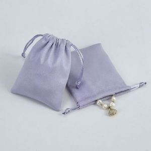 Sac en velours rose personnalisé de grande taille avec logo pour l'emballage de cadeaux, sacs en velours personnalisés avec cordon de serrage pour vêtements et chaussures, sac anti-poussière - Product Image 1