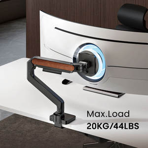 ขาตั้งจอคอมพิวเตอร์แบบติดโต๊ะ รุ่น LDT81N-C012 สำหรับจอขนาด 17-49 นิ้ว รองรับน้ำหนัก 20 กิโลกรัม แบบปรับได้ด้วยแก๊สสปริงเดี่ยว - Product Image 1