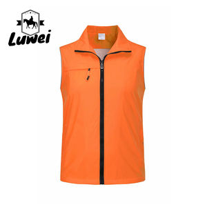 Gilets Slim Fit pour hommes réfléchissants minces respirants vêtements de travail d'été décontractés gilets utilitaires surdimensionnés à fermeture éclair grandes tailles vêtements d'extérieur - Product Image 3