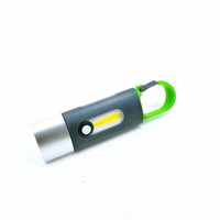 Porte-clés LED avec lampe torche, mini, portable, rechargeable, indice de protection IP44, portée du faisceau de 50 m, lumière du jour 5000K, camping en plein air, multifonctionnel