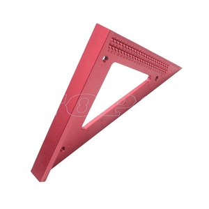 Aluminum Alloy Metric Woodworking Precision Triangle <strong>Ruler</strong> Carpenters Square Hole Positioning Scriber Measuring <strong>Ruler</strong> - Product Image 3