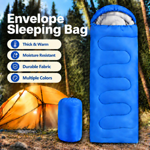 <span class=keywords><strong>Sac</strong></span> <span class=keywords><strong>de</strong></span> <span class=keywords><strong>couchage</strong></span> enveloppant pour adulte, rembourrage en coton polyester, pour le camping d'hiver, la randonnée, les voyages, 700g, noir - Product Image 2