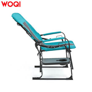 Silla de Director Woqi con Marco de Aluminio, Capacidad de Carga de 120 kg, Silla Plegable para Camping con Mesa Lateral, Uso en Exteriores y Jardín - Product Image 4