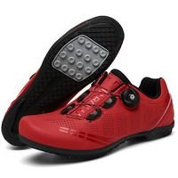 Prix d'usine Chaussures de vélo tout-terrain de grande taille avec verrouillage